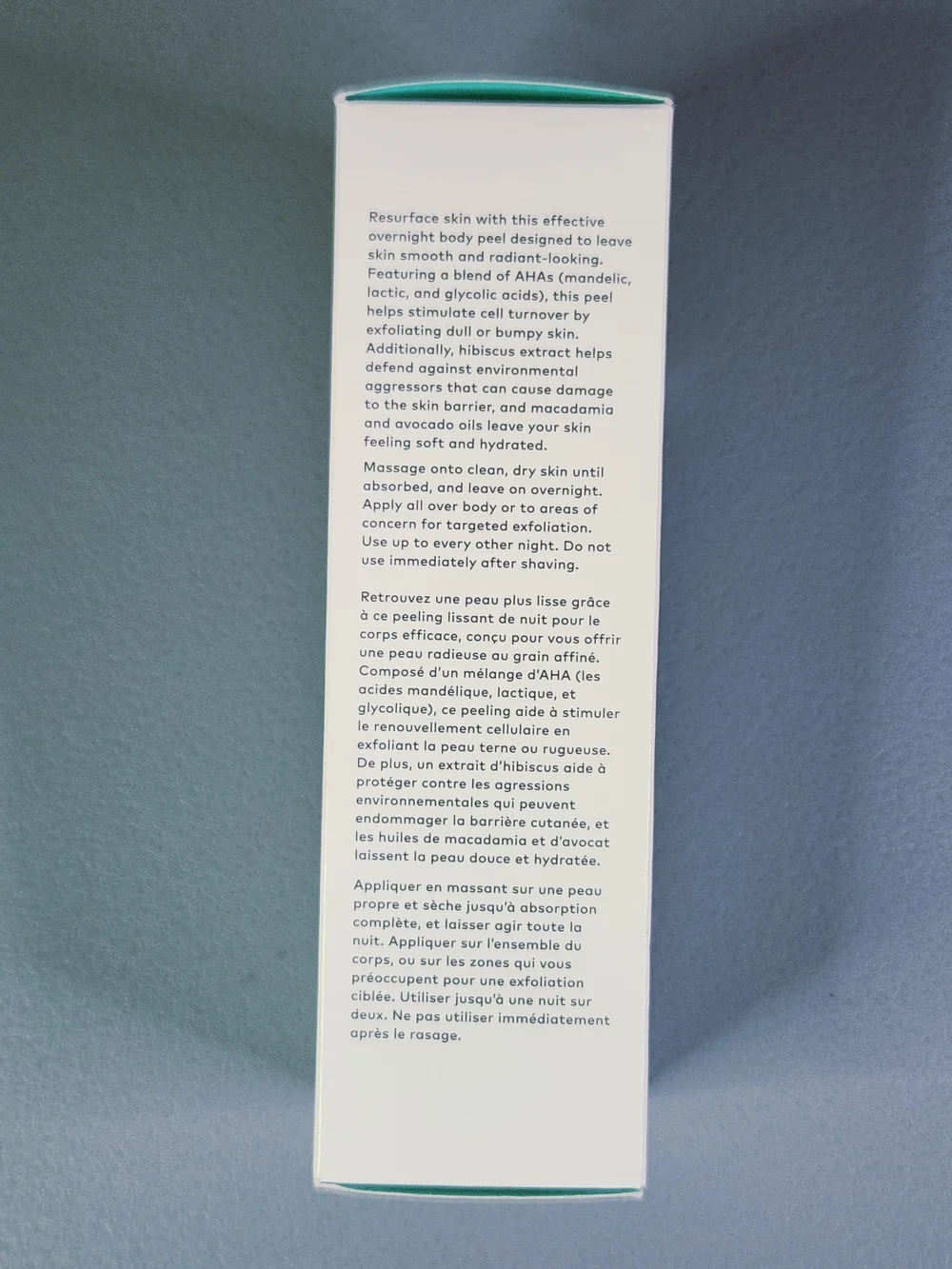 Beautycounter Reflect Effect Overnight Resurfacing Serum Body Peel